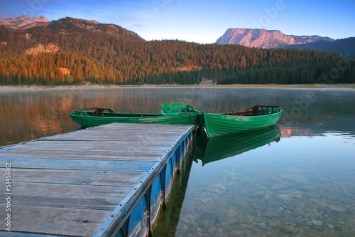 Photo: Boats on the lake Boats on the lake