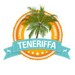 Vector: Urlaubs-Button: Teneriffa Urlaubs-Button: Teneriffa