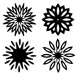 Flower icons