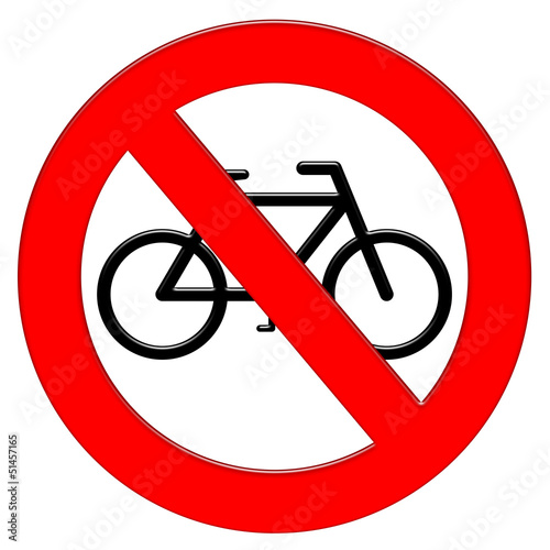 Illustration: Divieto ciclo Divieto ciclo