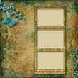 Beautiful vintage background with photo-frame