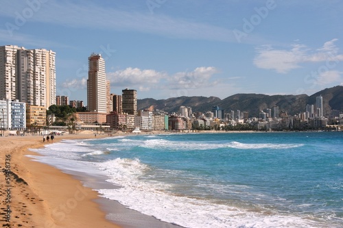 Photo: Benidorm, Spain Benidorm, Spain