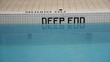 Deep end of the pool. No diving.