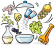 cooking - salad preparation