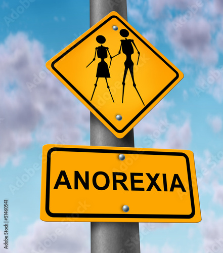 Illustration: Anorexia Disease Anorexia Disease