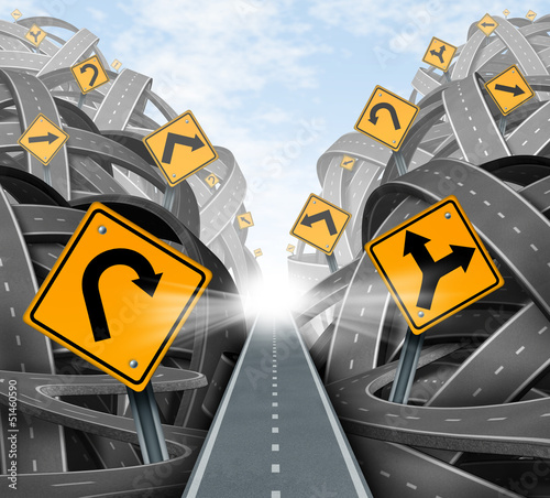 Illustration: Clear Strategic Solution Clear Strategic Solution