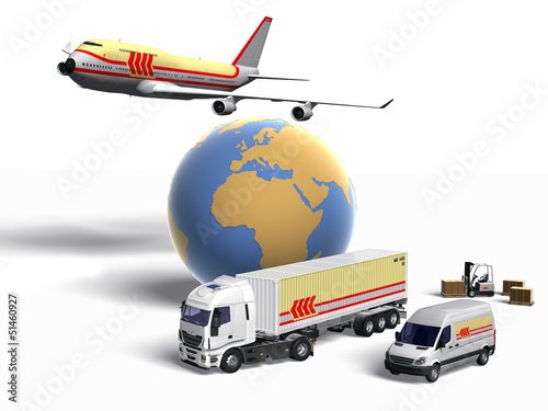 Illustration: world_shipment world_shipment