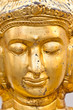 golden face