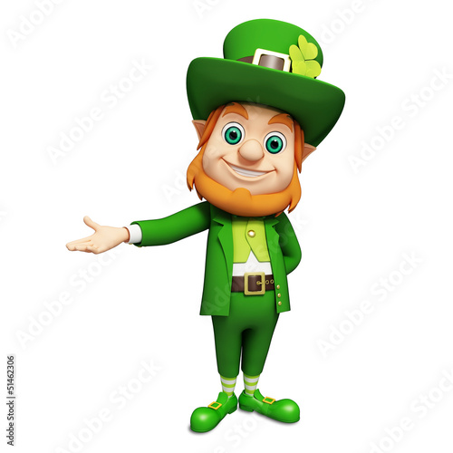 Illustration: Leprechaun for st patrick's day Leprechaun for st patrick's day