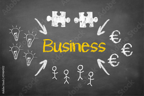 Illustration: Business Konzept Business Konzept