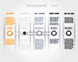 color timeline with rings an columns