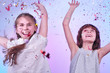 Photo: two girls having fun and dancing two girls having fun and dancing