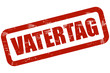 Grunge Stempel rot VATERTAG