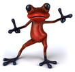Red frog
