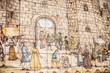 Ceramics in Barri Gotic in Barcelona