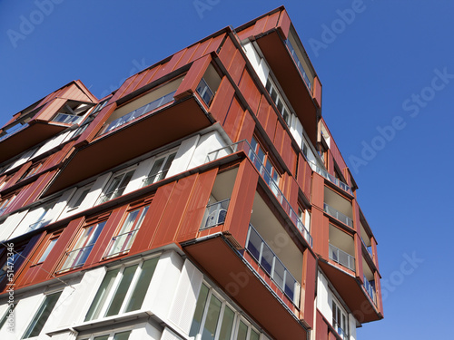 Photo: Modernes Wohnhaus in Hamburgs HafenCity Modernes Wohnhaus in Hamburgs HafenCity