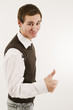 Foto: man gesturing the consent man gesturing the consent