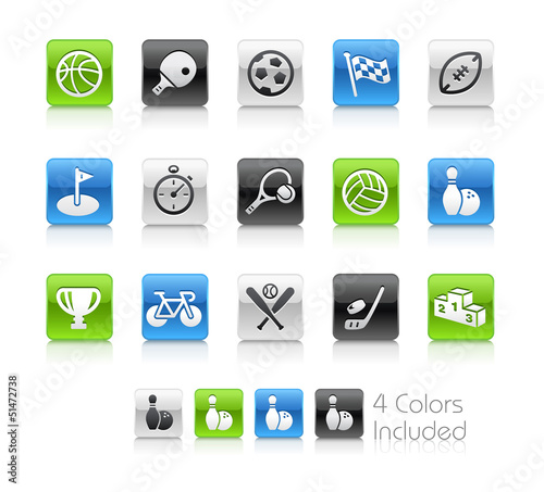 Vector: Sports / The vector includes 4 colors in different layers Sports / The vector includes 4 colors in different layers