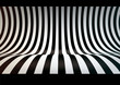 Striped studio backdrop, empty space for your text or object