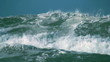 Ocean big wave slow motion