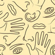 Body parts pattern