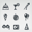 Party icon set