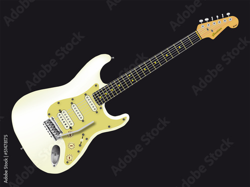 Vector: Solid Electric Guitar Solid Electric Guitar