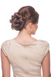Woman with beautiful hairstyle