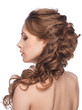 Woman with hairstyle