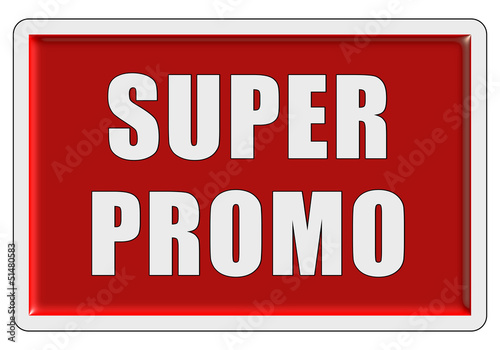 Illustration: Glassy Button rot eckig SUPER PROMO Glassy Button rot eckig SUPER PROMO