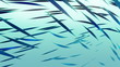 Abstract animation of swarming lines. Perfect loop.