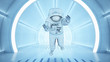 Illustration: Science fiction interior Science fiction interior