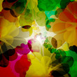 Vector: Floral background summer color Floral background summer color