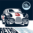 Classic sport car