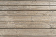 Weathered Wooden Boardwalk on Sand