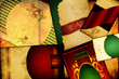 Retroplakat - Mehrere Labels
