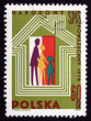 Foto: Postage stamp Poland 1970 Polish National Census, 1970 Postage stamp Poland 1970 Polish National Census, 1970