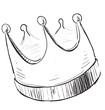 Simple crown icon