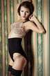 lady in room
