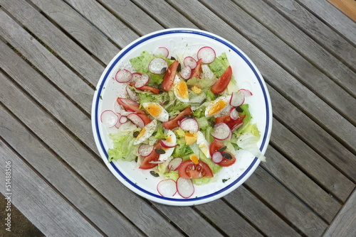 Photo: bunter Salatteller bunter Salatteller