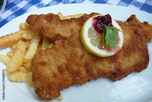 Photo: Schnitzel Wiener Art Schnitzel Wiener Art