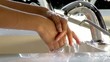 Washing hands