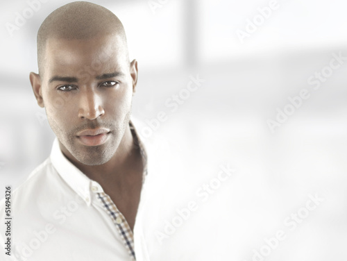 Photo: Male model head Male model head