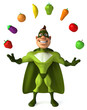 Green superhero