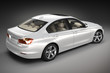 Sports car.  3d render