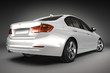 Sports car.  3d render