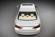 Sports Car.  3d Render