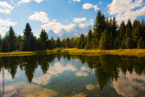 Photo: Teton Reflection in Grand Teton National Park Teton Reflection in Grand Teton National Park