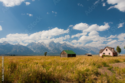 Photo: Mormon Row in Grand Teton National Park Mormon Row in Grand Teton National Park