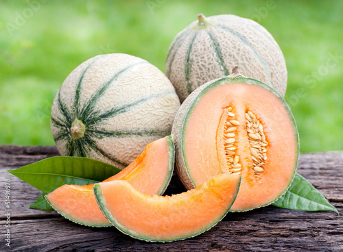 Photo: Frische Melonen Frische Melonen
